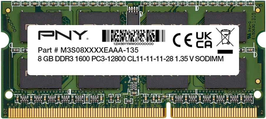 PNY Ram Notebook 8GB DDR3 12800 PNY 1600Mhz (MN8GSD31600) OEM PNY Ram Notebook 8GB DDR3 12800 PNY 1600Mhz (MN8GSD31600) OEM